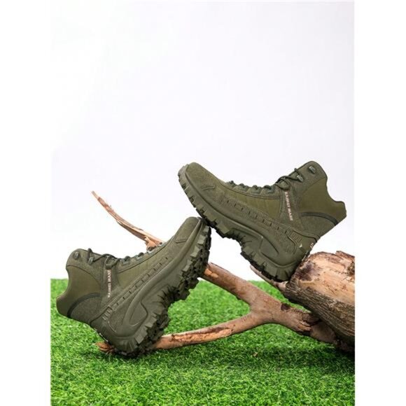 Men's Tactical Boots Military Combat Boots Hiking - Picture 6 of 11
